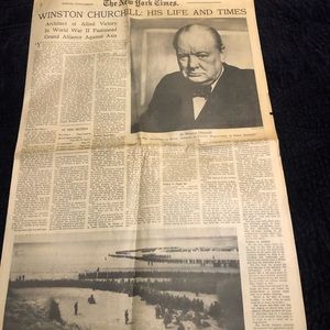 Winston Churchill”. HIs Life and Times - A New York Times Supplement